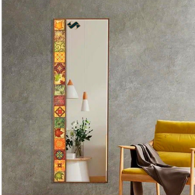 آیینه دکوراتیو حاشیه طرح کاشی