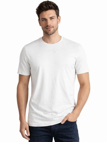 تیشرت مردانه نخی ساده طوسی روشن کد 1812