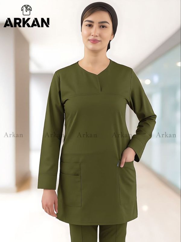 اسکراب زنانه مدل یقه دلبری