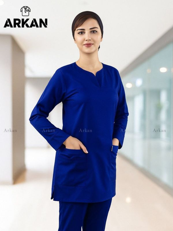 اسکراب زنانه مدل یقه دلبری