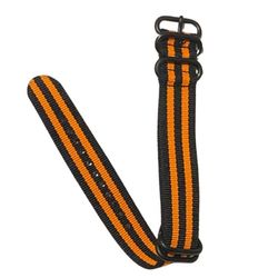 بند ساعت نیتو مشکی-نارنجی