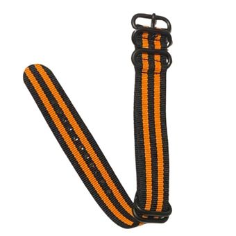 بند ساعت نیتو مشکی-نارنجی