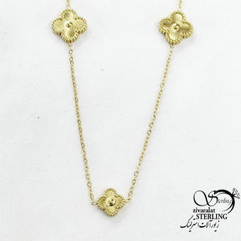 رولباسی ونکلیف طلایی طرح طلا کد 18416