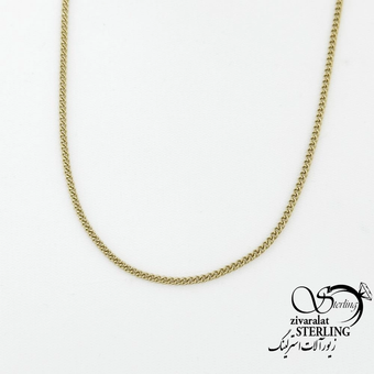 گردنبند (زنجیر) استیل کارتیر ظریف کد 18461