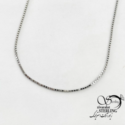 زنجیر (گردنبند) استیل مردانه کد 18465
