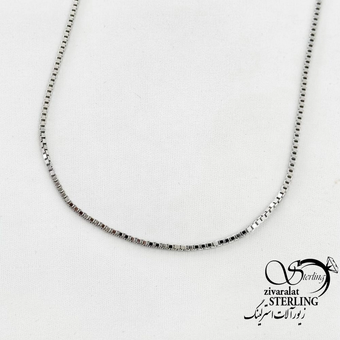 زنجیر (گردنبند) استیل مردانه کد 18465