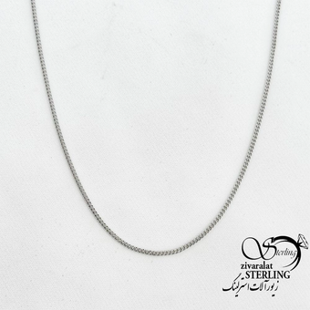 زنجیر کارتیر ریز نقره ایتالیا عیار925 کد 18478