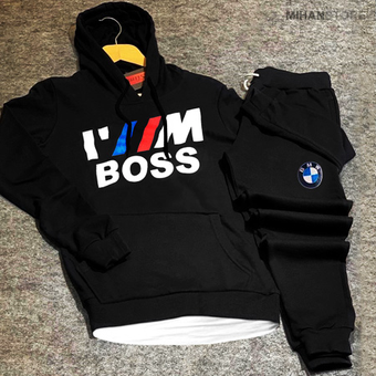ست سوئیشرت و شلوار BMW مردانه فری سایز - طرح اسپرت و شیک | فروشگاه شاپینو