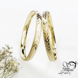 پک النگو طلاروس 8میل 2عددی طرح هفتی کد 16893