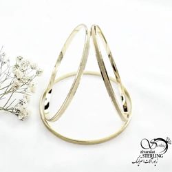 النگو 3میل طرح خطی برند طلاروس کد 18754