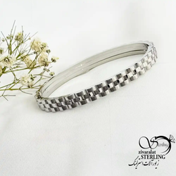 دستبند النگویی رولکس برند استیل کد 18789