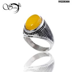 انگشتر نقره 925عیار مردانه شرف الشمس کد 1894