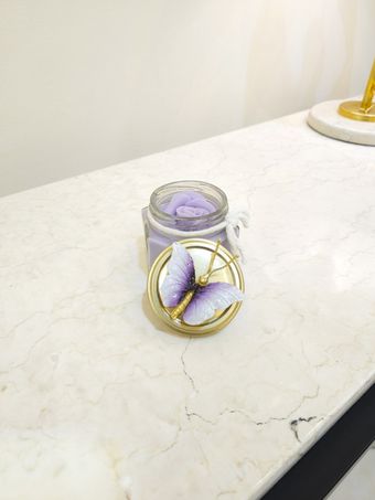 شمع  معطر  6 ضلعی کوچک