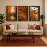 طرح‌ غروب پاییز