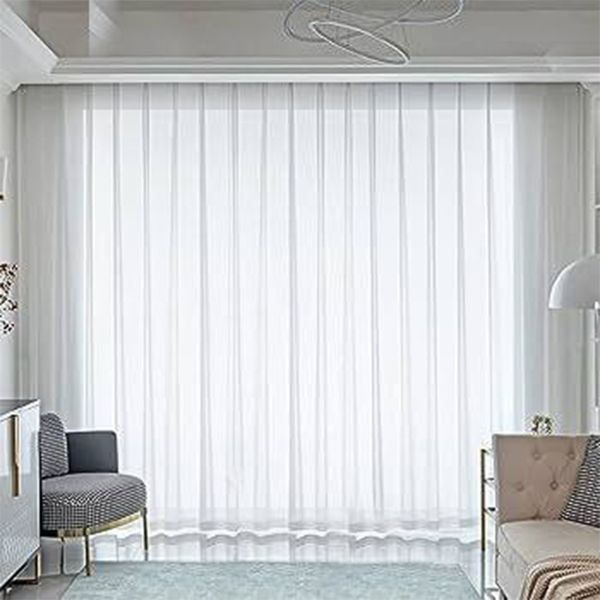پرده تیکو دکو مدل پلیسه حریر کلاسیک سایز 150x280 سانتی متر