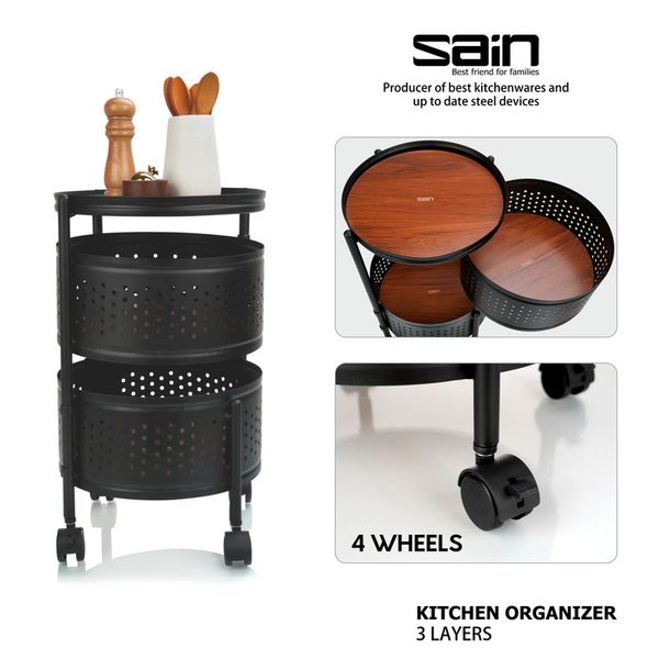 سبد سیب زمینی و پیاز مدل گردون