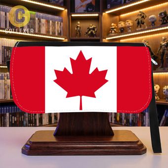 کیف دستی و جامدادی طرح پرچم کشور کانادا (Canada)