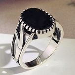انگشترنقره مردانه M 1