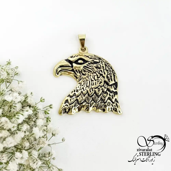 پلاک عقاب طرح سیاه قلم کد 19031