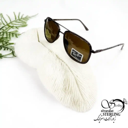 عینک دودی قهوه ای برند Ray Ban کد 19049