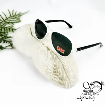 عینک دودی سفید مارک Ray Ban کد 19052