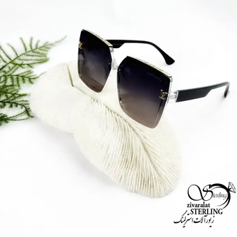 عینک دودی مشکی مارک Louis Vuitton کد 19055