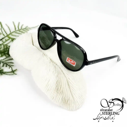 عینک دودی مارک RayBan مشکی کد 19061