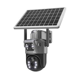 دوربین 2 لنز سیمکارتی خورشیدی مدل TP33 4G SOLAR
