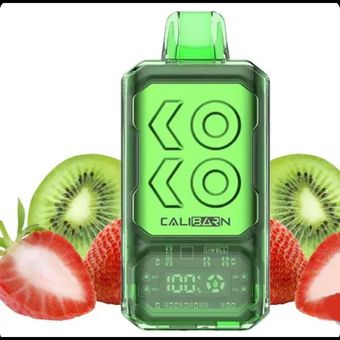 پاد یکبارمصرف کالیبرن یوول 18 هزار پاف | (CALIBURN 18K UWELL) توت فرنگی کیوی دیجی پی اقساط اسموک سیتی
