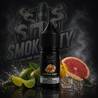 سالت الفاخر بهار مرکبات حجم 30میلی لیتر نیکوتین 25میلی گرم | AL-FAKHER  SALT 30ML/25MG CITRUS MIST
