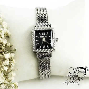 ساعت برند فنسی (FENCCI) استیل کوبیک کد 19324