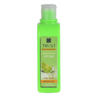 شامپو بدن تراست حاوی چای سبز و لیمو حجم 250 میل