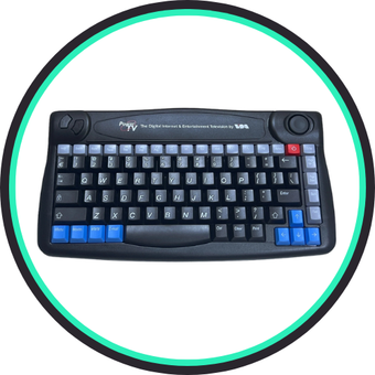کیبورد بی سیم Sejin Electron مدل SWK-3000WS - مشکی - MN