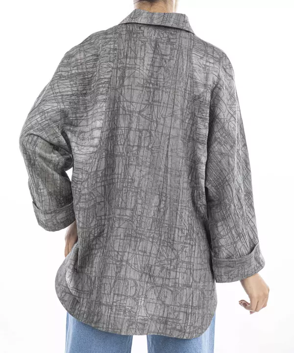 شومیز برش رگلان زنانه ریس کدRees1020043