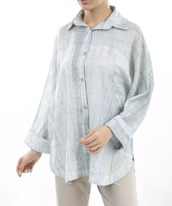 شومیز برش رگلان زنانه ریس کدRees1020043