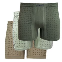 شورت پادار مردانه آریان نخ باف مدل 1461 *123 بسته 3 عددی