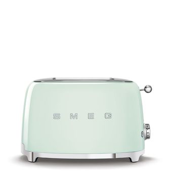 تستر 2 اسلایس کوچک اسمگ SMEG مدل TSF01 سبز پاستیلی
