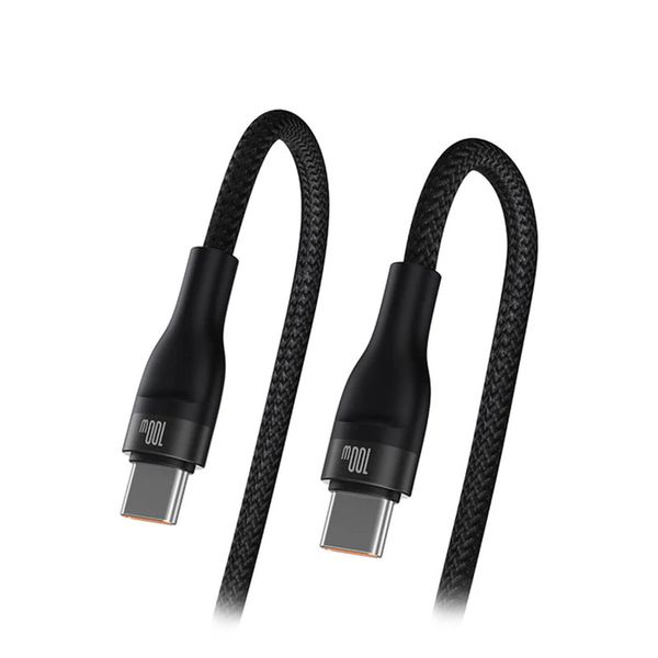 کابل تبدیل 1 به 2 USB-C باسئوس One For Two طول 1.5 متر