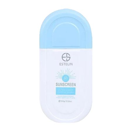 کرم ضد آفتاب بیرنگ استلین دارای 80 SPF مناسب انواع پوست حجم 100 میلی لیتر
