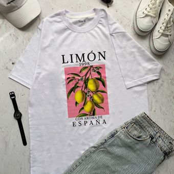 تیشرت طرح لیمو مدل TS.LM.001