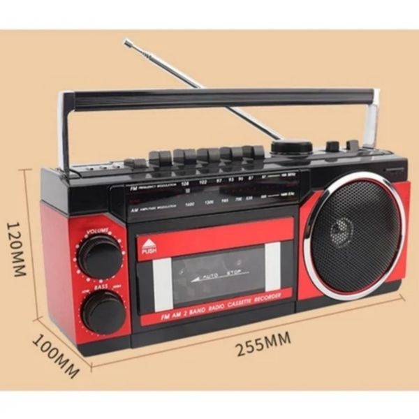 رادیو کاست خور 3 موج قوی فلش خور Puxing مدل PX-250bt اصلی