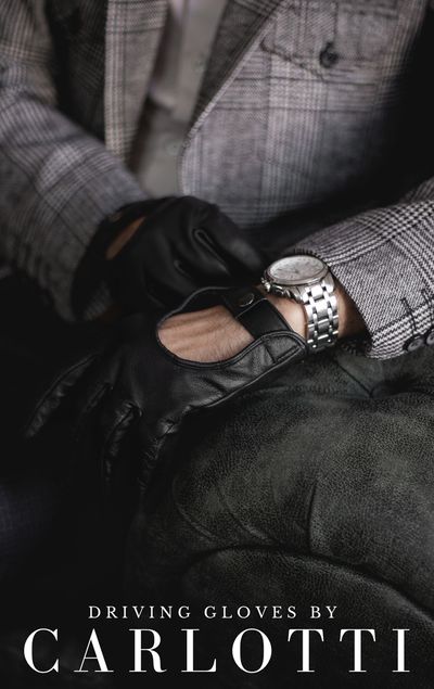 دستکش رانندگی چرم طبیعی g117