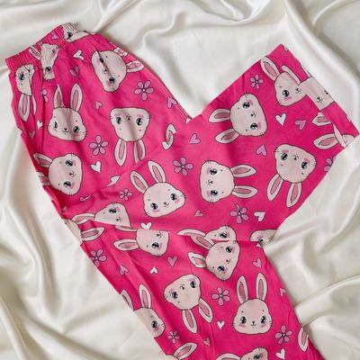 شلوار راحتی کارتونی طرح خرگوش