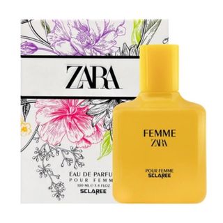 ادوپرفیوم زنانه زارا فم (فیم) zara femme حجم 100 میلی‌ لیتر