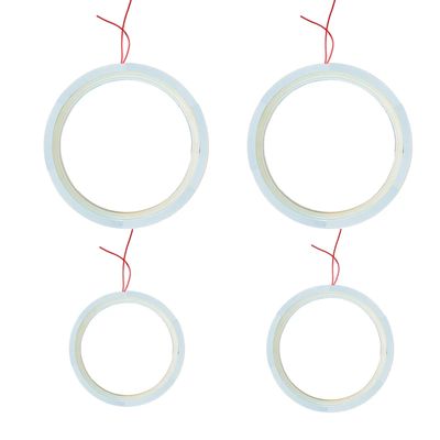 حلقه نئون مدل یخی مناسب برای پژو پارس مجموعه چهار عددی