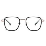 فریم عینک طبی چند ضلعی مدل TJ815C01P81 مناسب برای صورت گرد و بیضی