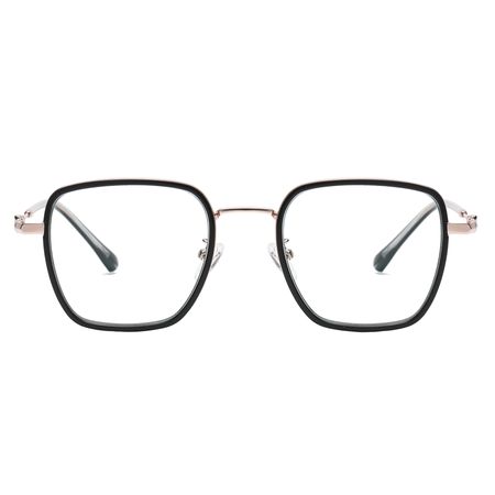 فریم عینک طبی چند ضلعی مدل TJ815C01P81 مناسب برای صورت گرد و بیضی