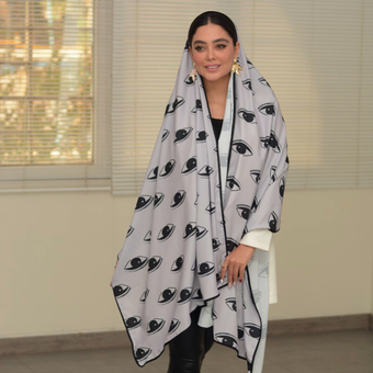 شال کنزو نوار دوزی