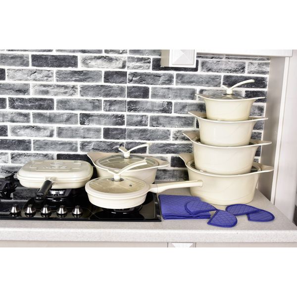 سرویس پخت و پز 19 پارچه ام جی اس مدل کره ای C