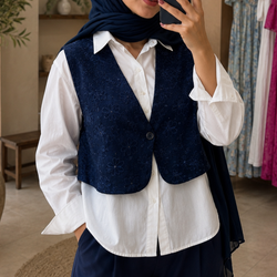 شومیز جلیقه دار